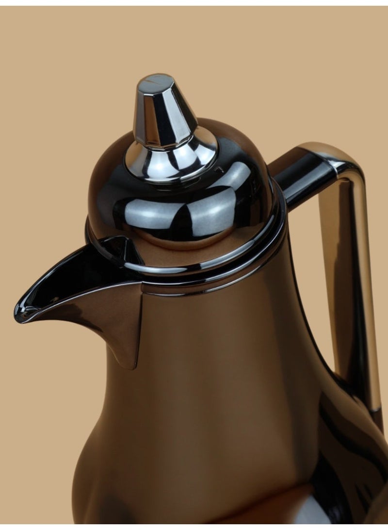 Raz طقم فاخر لقارورة القهوة والشاي - مصنوع من الفولاذ المقاوم للصدأ عالي الجودة بمقبض أنيق - Image 3